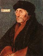 Hans Holbein Erasmus of Rotterdam painting